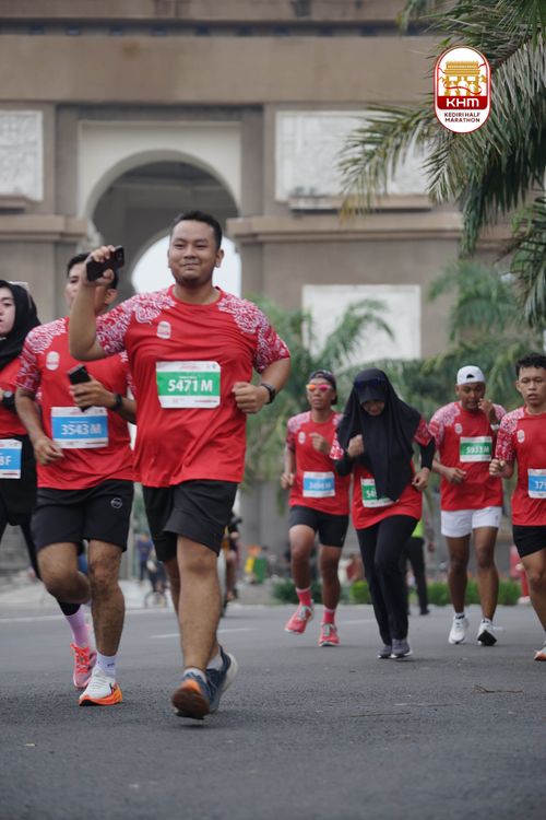 Race photo from Kediri Half Marathon 2025