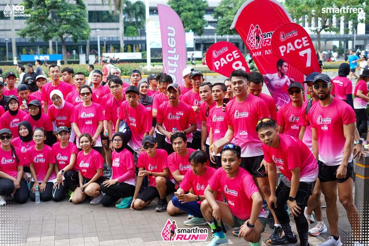 Race photo from Smartfren Run 2025 Vibes