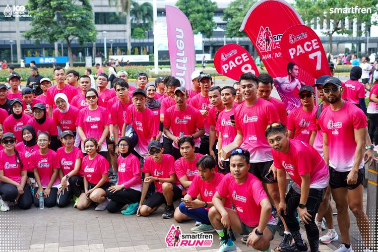 Race photo from Smartfren Run 2025 Vibes