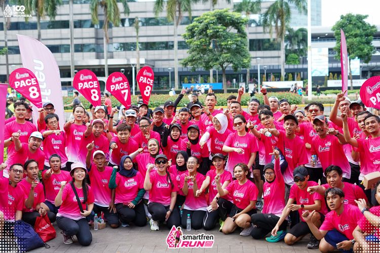Race photo from Smartfren Run 2025 Vibes