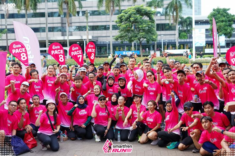 Race photo from Smartfren Run 2025 Vibes