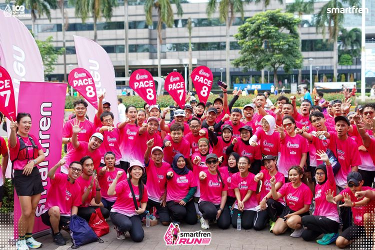 Race photo from Smartfren Run 2025 Vibes