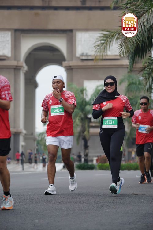 Race photo from Kediri Half Marathon 2025