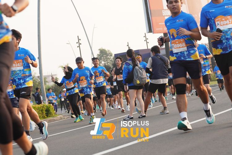 Race photo from ISOPLUS RUN 2025 - JAKARTA