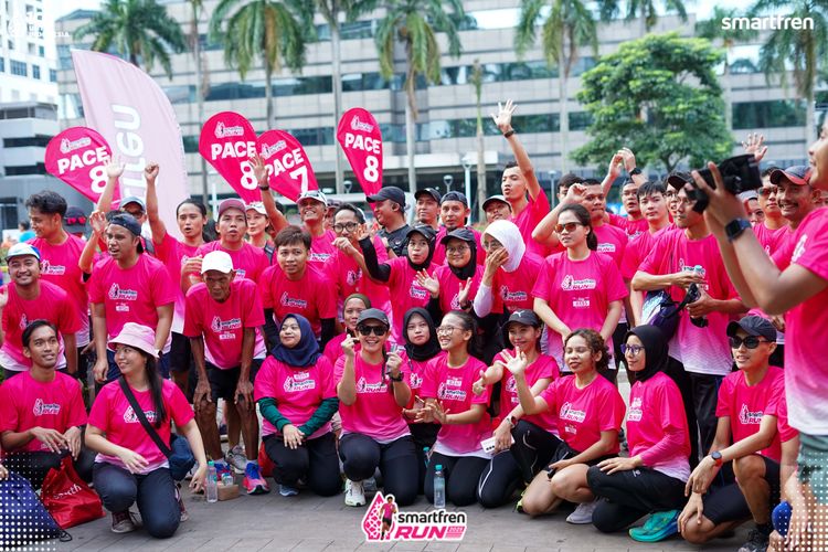 Race photo from Smartfren Run 2025 Vibes