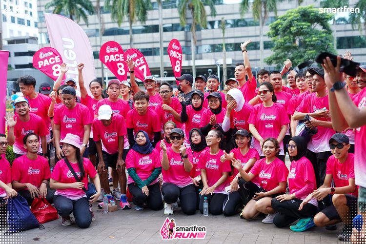Race photo from Smartfren Run 2025 Vibes