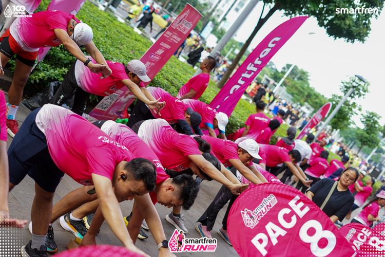 Race photo from Smartfren Run 2025 Vibes