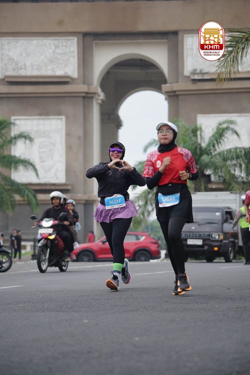 Race photo from Kediri Half Marathon 2025