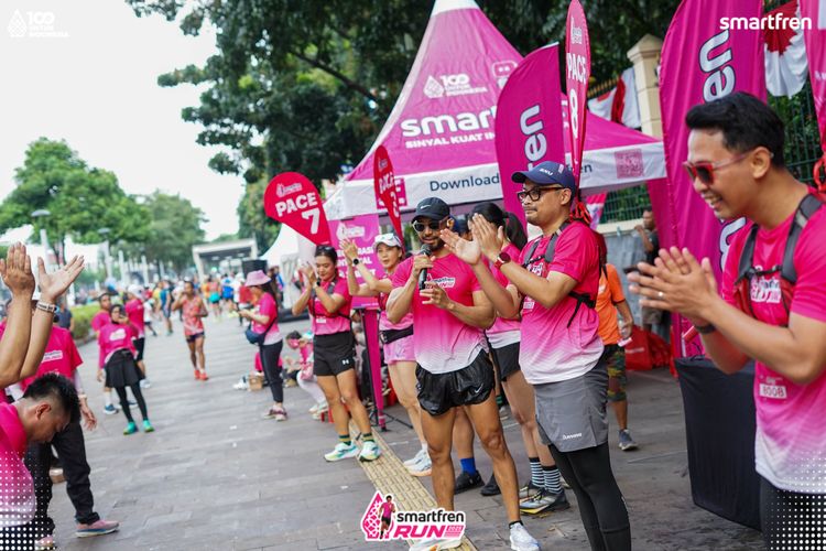 Race photo from Smartfren Run 2025 Vibes