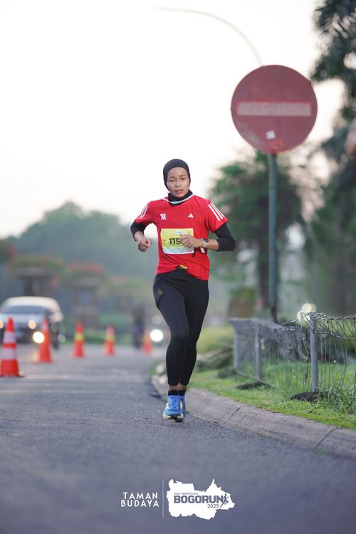 Race photo from Taman Budaya x BOGORUN 2025