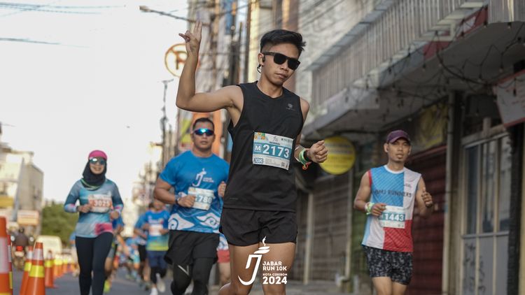 Race photo from Jabar Run 10K 2024