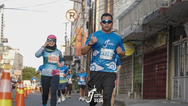 Race photo from Jabar Run 10K 2024
