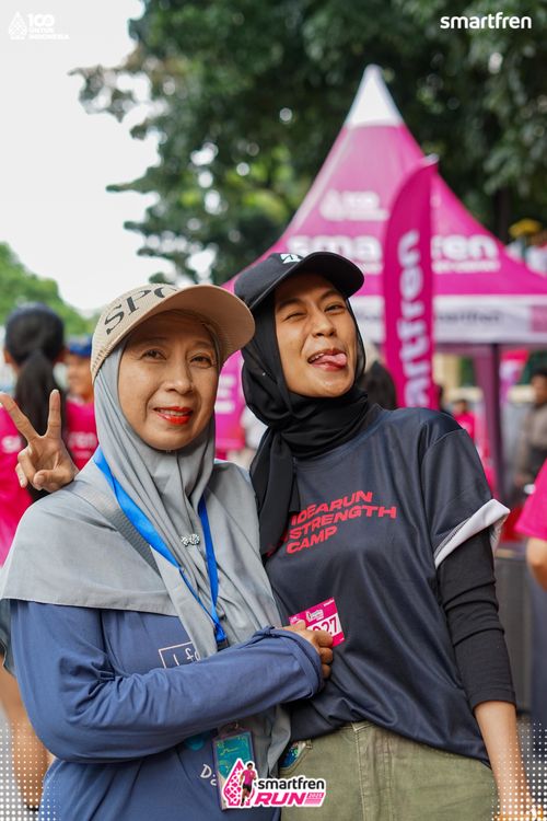 Race photo from Smartfren Run 2025 Vibes