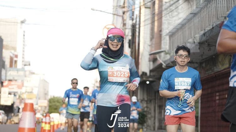 Race photo from Jabar Run 10K 2024
