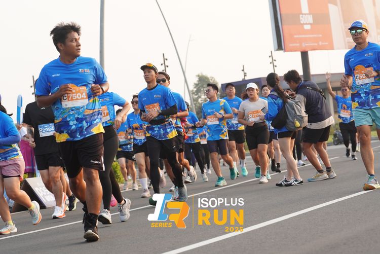 Race photo from ISOPLUS RUN 2025 - JAKARTA