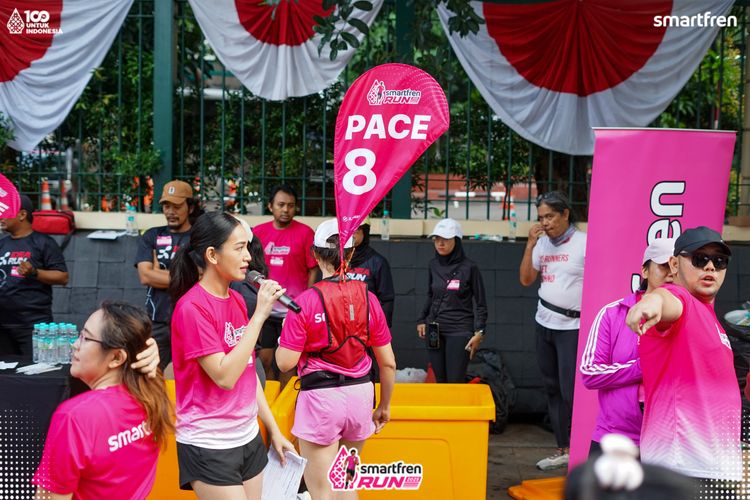 Race photo from Smartfren Run 2025 Vibes