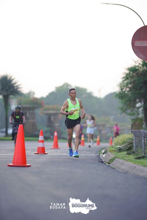 Race photo from Taman Budaya x BOGORUN 2025