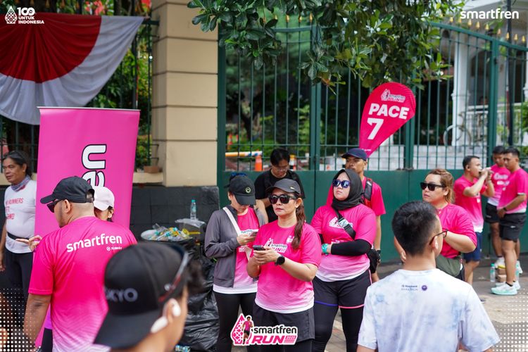 Race photo from Smartfren Run 2025 Vibes