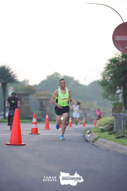 Race photo from Taman Budaya x BOGORUN 2025