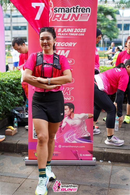 Race photo from Smartfren Run 2025 Vibes