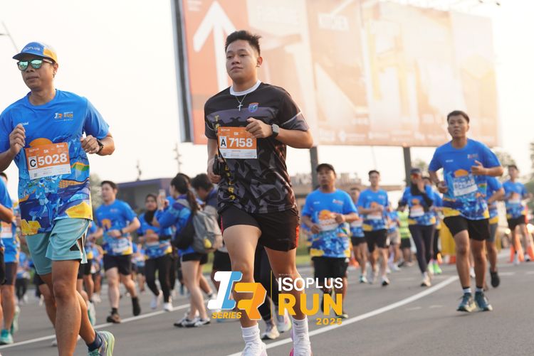 Race photo from ISOPLUS RUN 2025 - JAKARTA