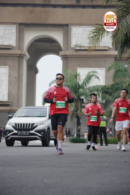 Race photo from Kediri Half Marathon 2025