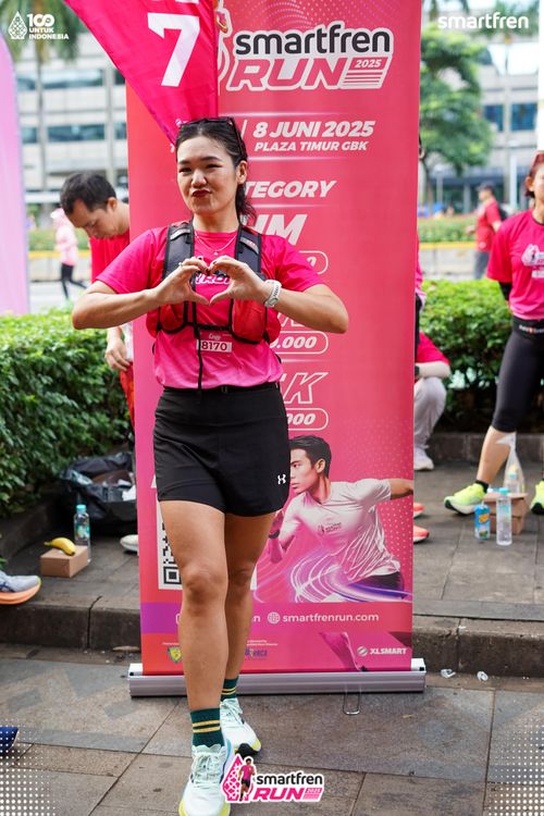 Race photo from Smartfren Run 2025 Vibes