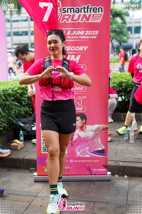 Race photo from Smartfren Run 2025 Vibes