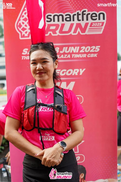 Race photo from Smartfren Run 2025 Vibes