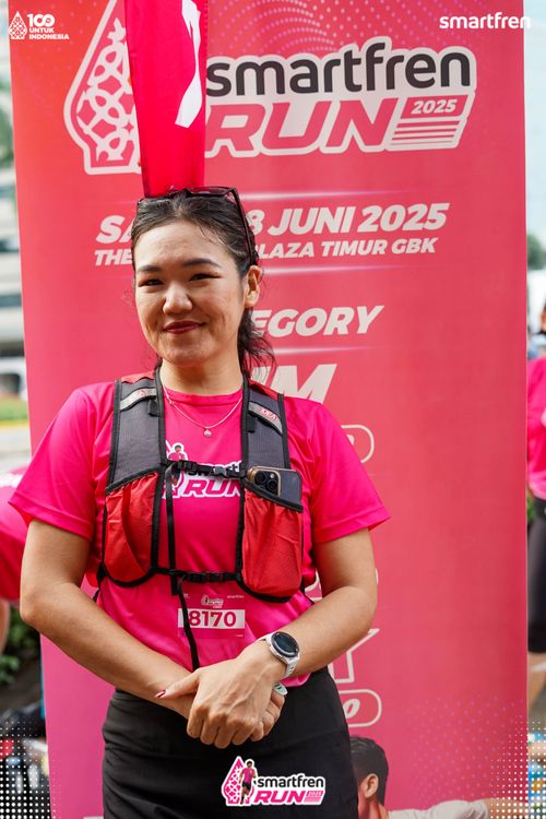 Race photo from Smartfren Run 2025 Vibes