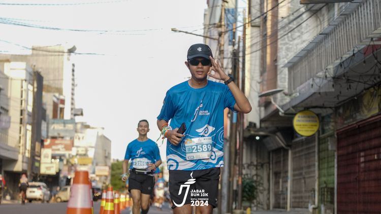 Race photo from Jabar Run 10K 2024