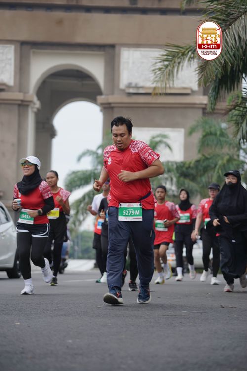 Race photo from Kediri Half Marathon 2025