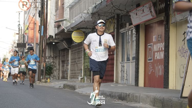 Race photo from Jabar Run 10K 2024