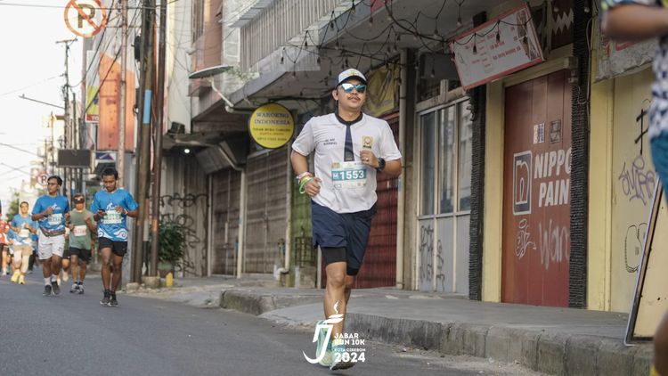 Race photo from Jabar Run 10K 2024