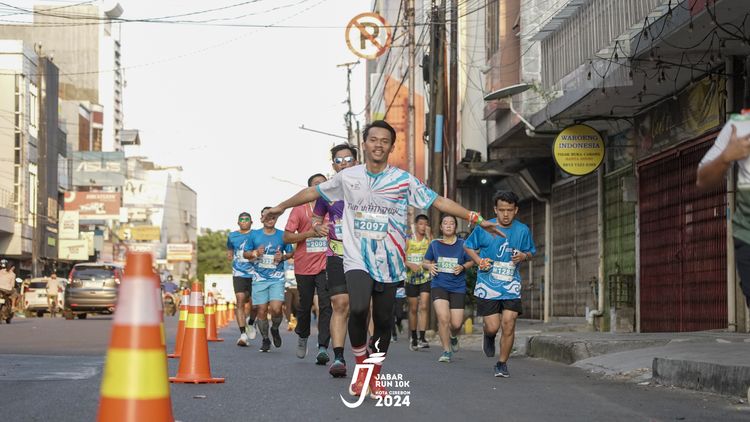 Race photo from Jabar Run 10K 2024