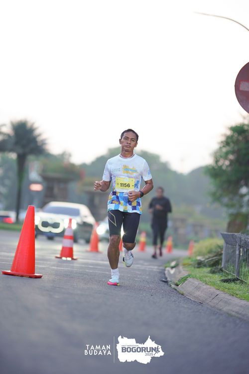 Race photo from Taman Budaya x BOGORUN 2025