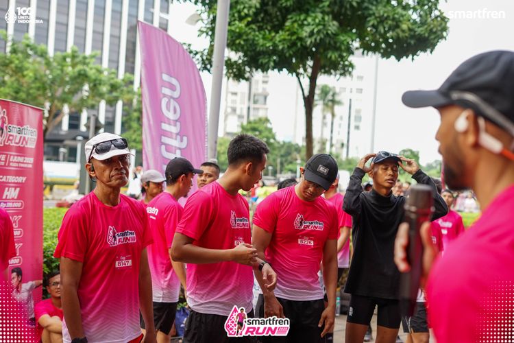 Race photo from Smartfren Run 2025 Vibes