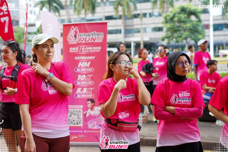 Race photo from Smartfren Run 2025 Vibes