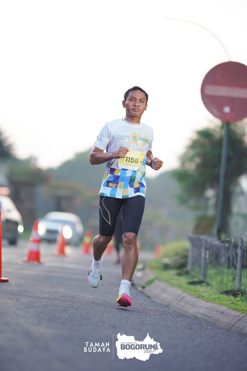 Race photo from Taman Budaya x BOGORUN 2025