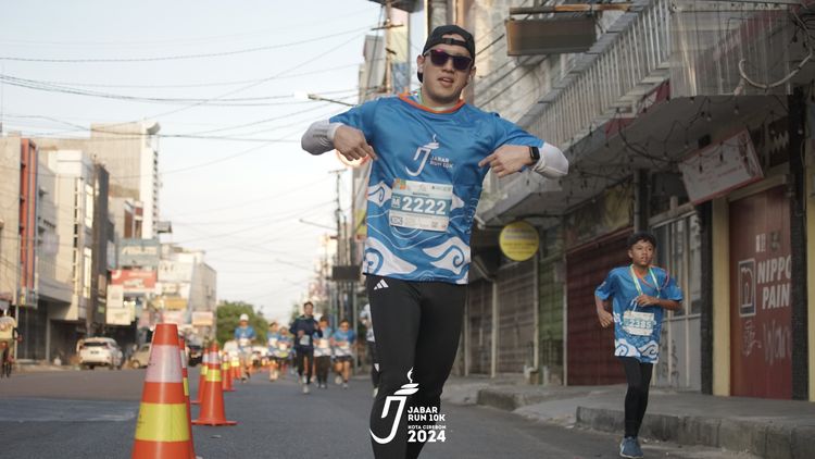 Race photo from Jabar Run 10K 2024