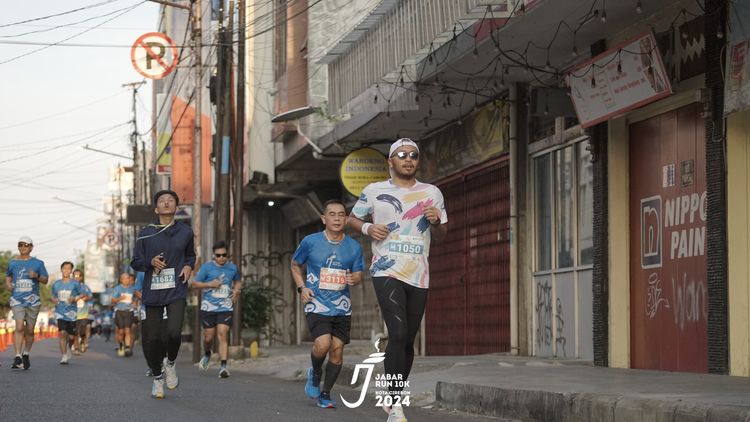 Race photo from Jabar Run 10K 2024