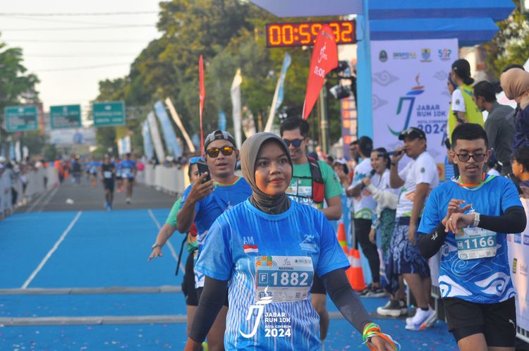 Race photo from Jabar Run 10K 2024