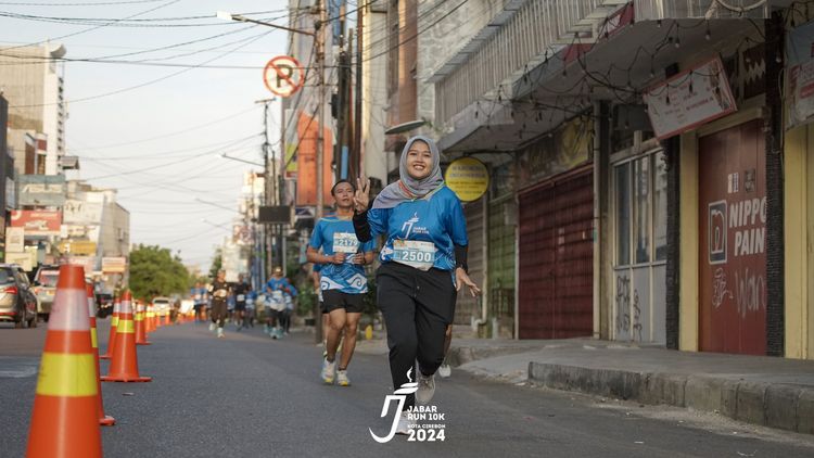 Race photo from Jabar Run 10K 2024