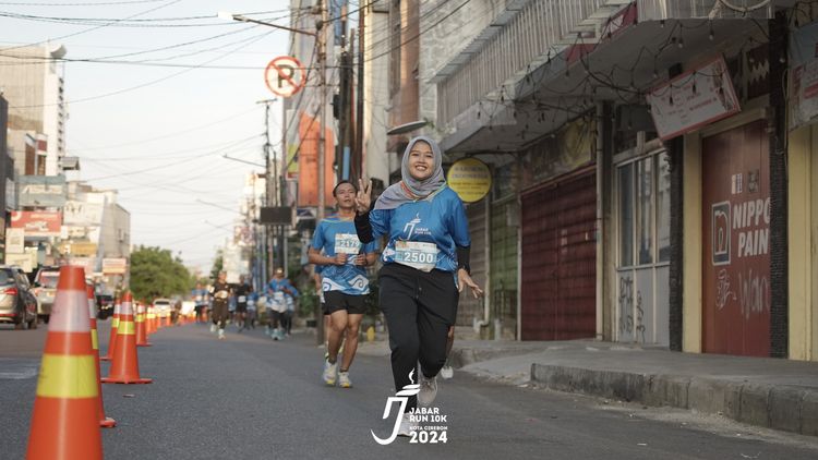 Race photo from Jabar Run 10K 2024
