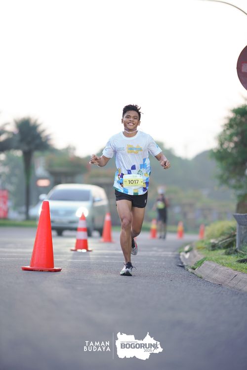 Race photo from Taman Budaya x BOGORUN 2025