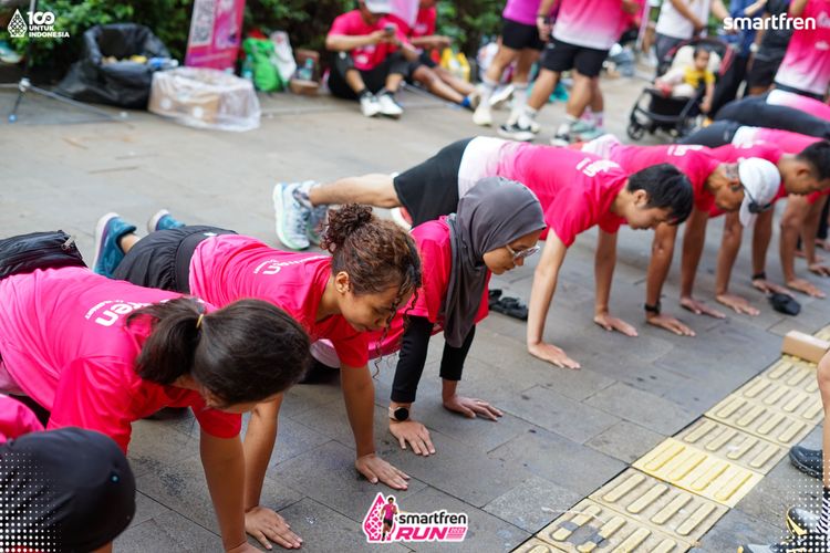 Race photo from Smartfren Run 2025 Vibes