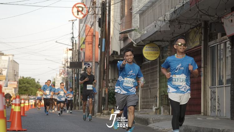 Race photo from Jabar Run 10K 2024
