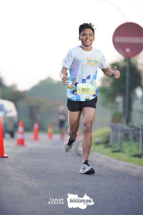 Race photo from Taman Budaya x BOGORUN 2025