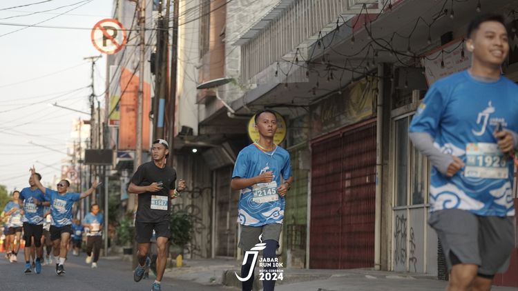 Race photo from Jabar Run 10K 2024