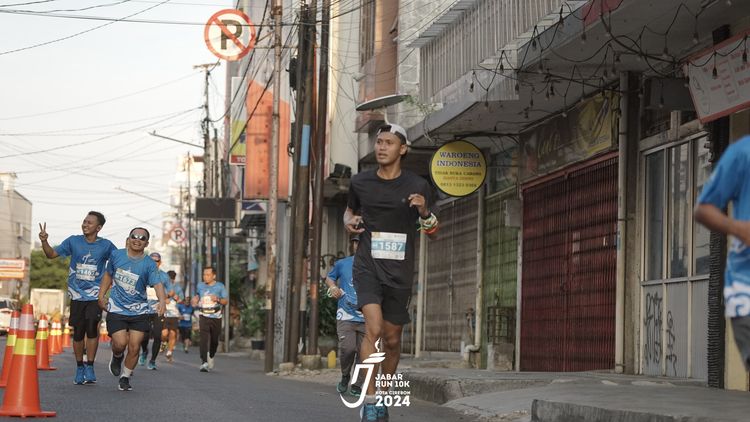 Race photo from Jabar Run 10K 2024